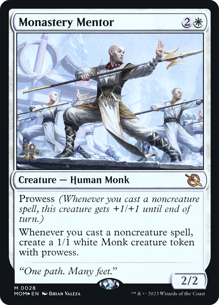 Monastery Mentor [March of the Machine Prerelease Promos] | Chromatic Games