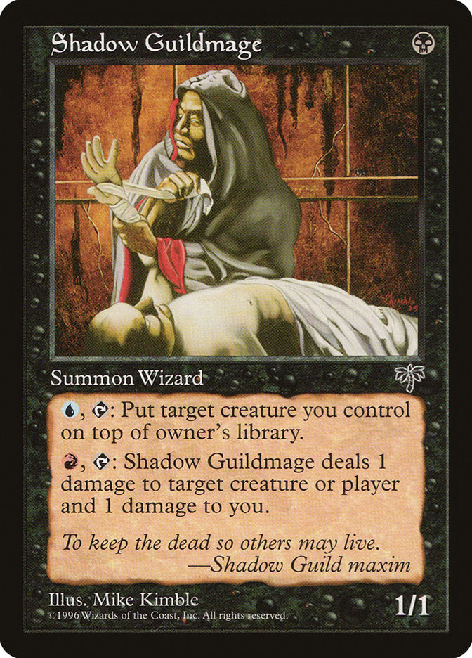 Shadow Guildmage [Mirage] | Chromatic Games