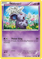 Nidoran (40/116) (Female) [Black & White: Plasma Freeze] | Chromatic Games