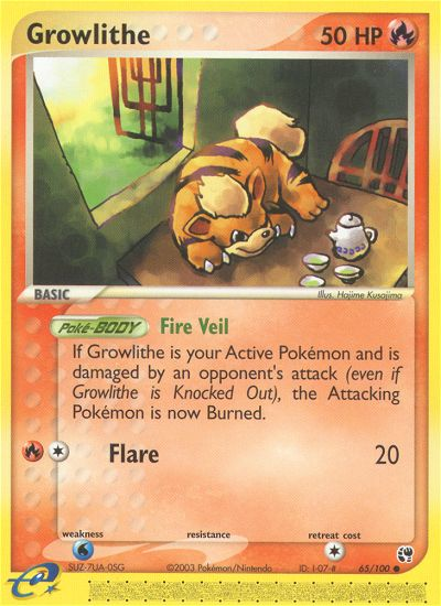 Growlithe [Sandstorm] | Chromatic Games