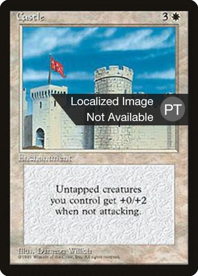 Castle [Fourth Edition (Foreign Black Border)] | Chromatic Games