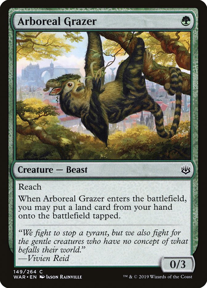 Arboreal Grazer [War of the Spark] | Chromatic Games