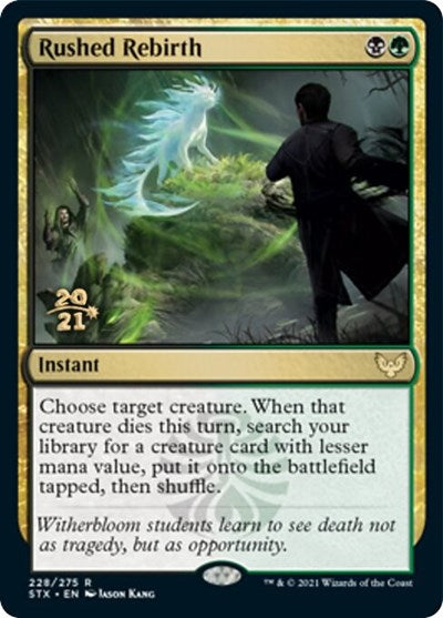 Rushed Rebirth [Strixhaven: School of Mages Prerelease Promos] | Chromatic Games