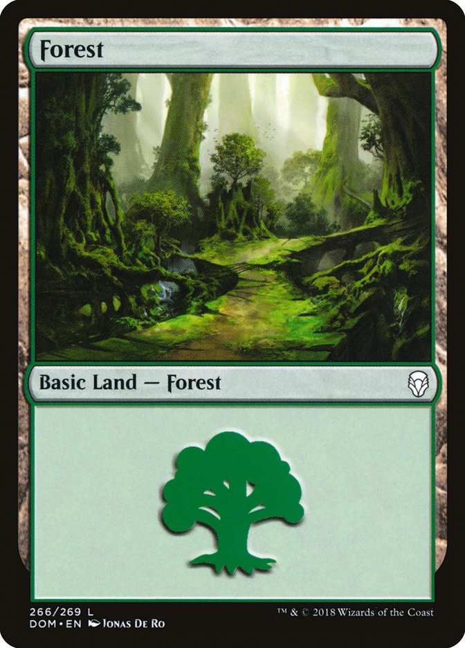 Forest (266) [Dominaria] | Chromatic Games