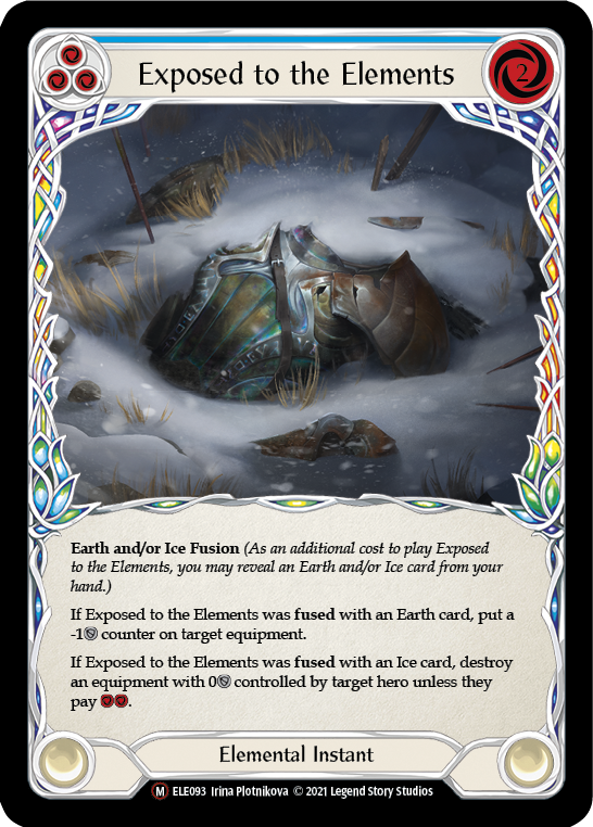 Exposed to the Elements [U-ELE093] (Tales of Aria Unlimited)  Unlimited Rainbow Foil | Chromatic Games