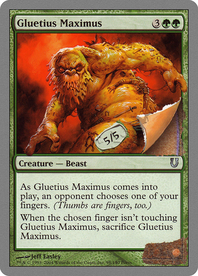 Gluetius Maximus [Unhinged] | Chromatic Games