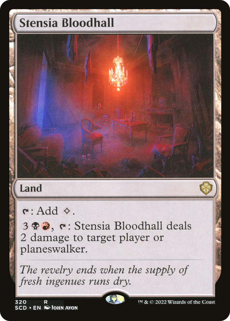 Stensia Bloodhall [Starter Commander Decks] | Chromatic Games