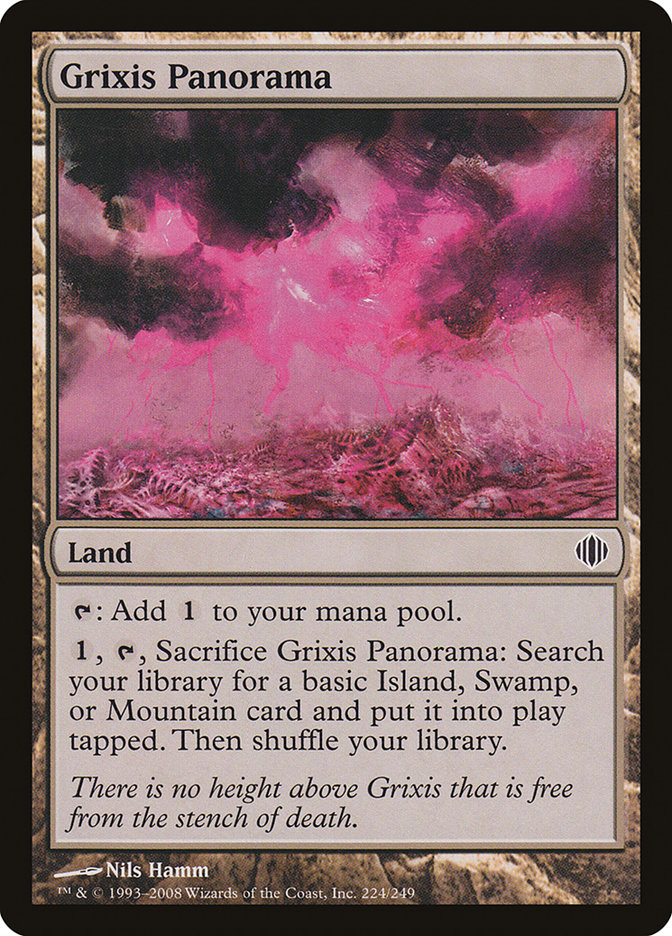 Grixis Panorama [Shards of Alara] | Chromatic Games