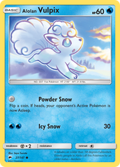 Alolan Vulpix (27/147) [Sun & Moon: Burning Shadows] | Chromatic Games