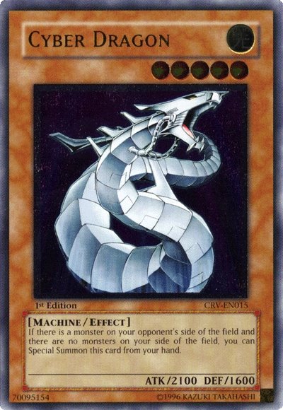 Cyber Dragon (UTR) [CRV-EN015] Ultimate Rare | Chromatic Games