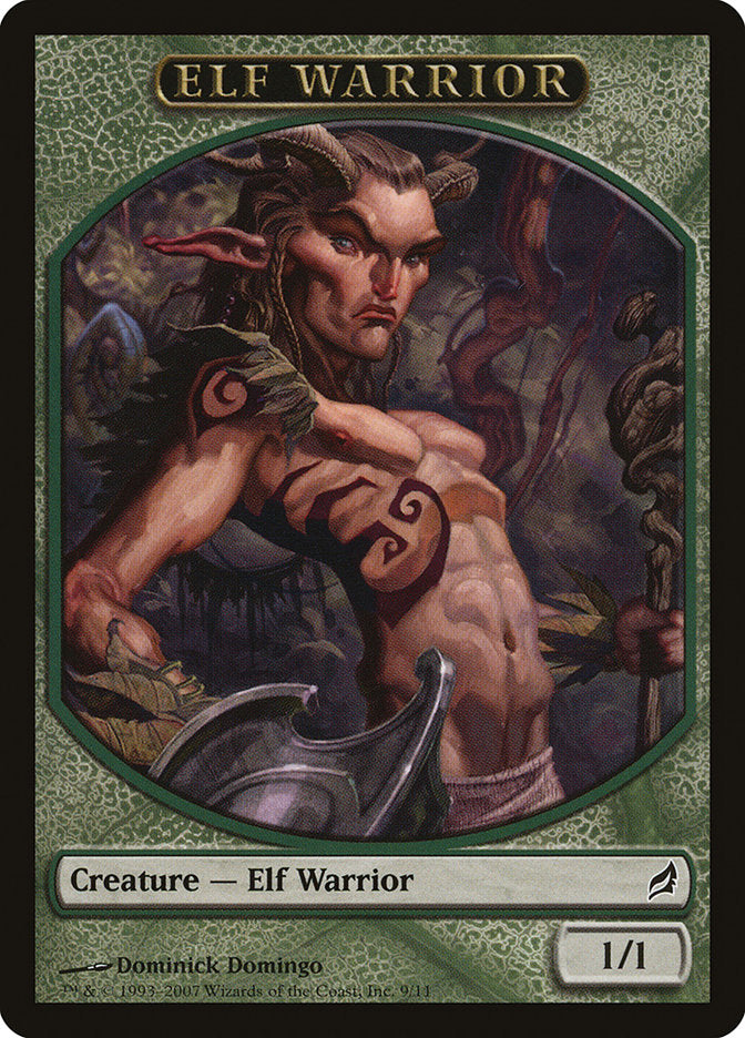 Elf Warrior Token [Lorwyn Tokens] | Chromatic Games