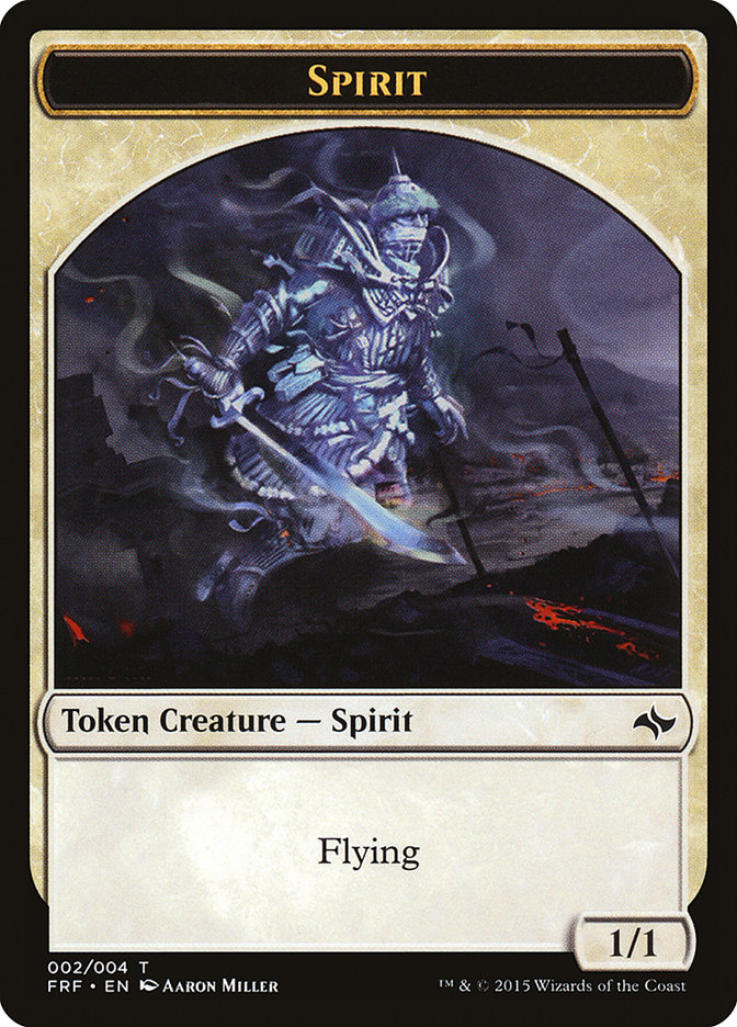 Spirit Token [Fate Reforged Tokens] | Chromatic Games