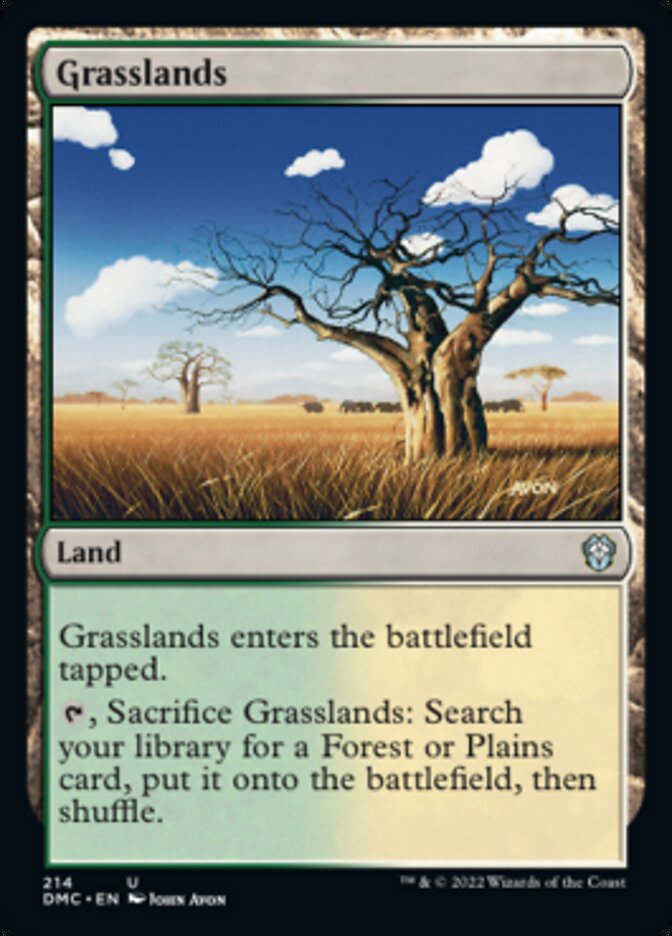 Grasslands [Dominaria United Commander] | Chromatic Games