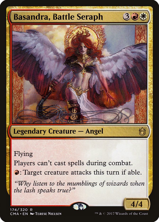 Basandra, Battle Seraph [Commander Anthology] | Chromatic Games