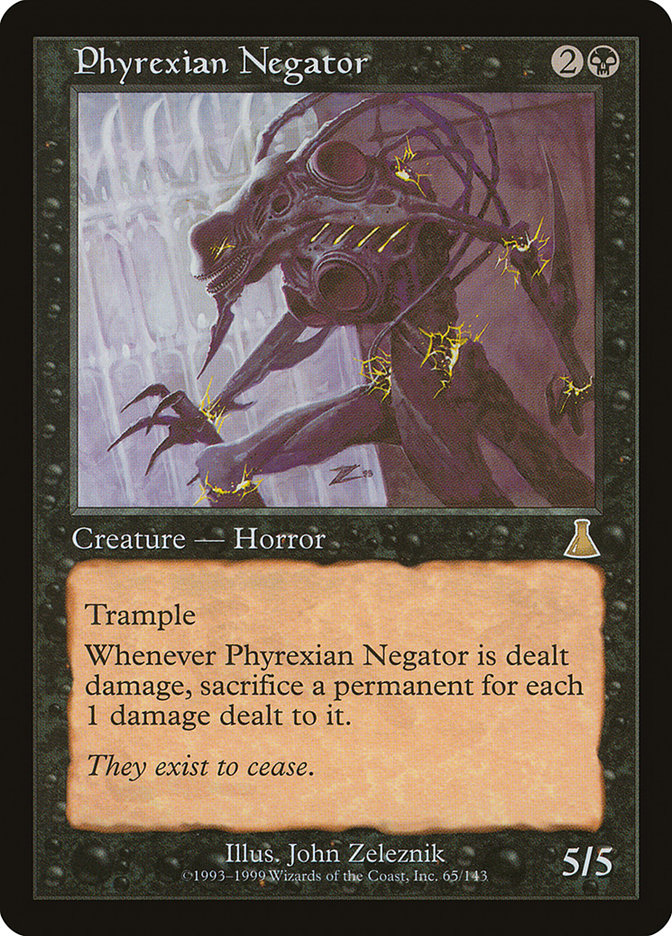 Phyrexian Negator [Urza's Destiny] | Chromatic Games