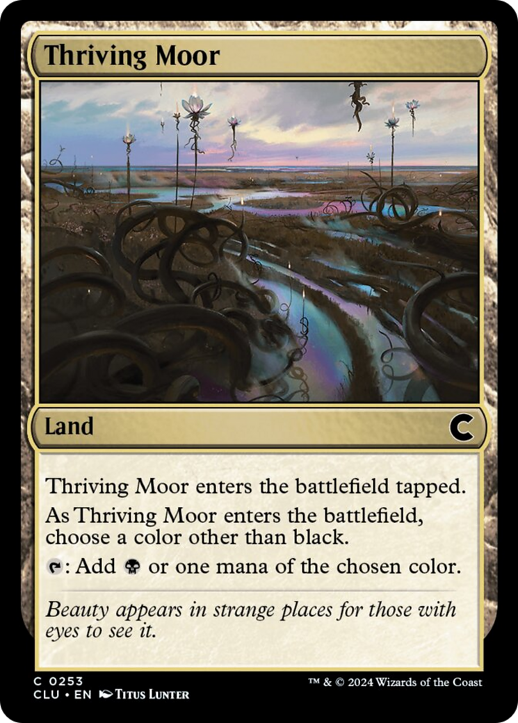 Thriving Moor [Ravnica: Clue Edition] | Chromatic Games