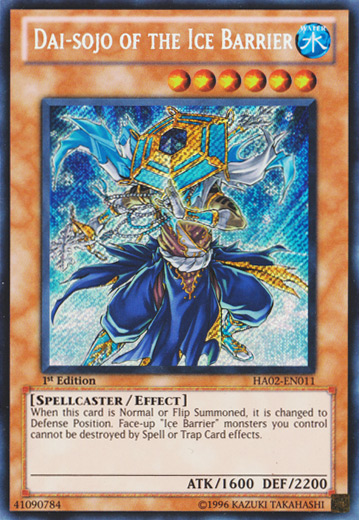 Dai-sojo of the Ice Barrier [HA02-EN011] Secret Rare | Chromatic Games