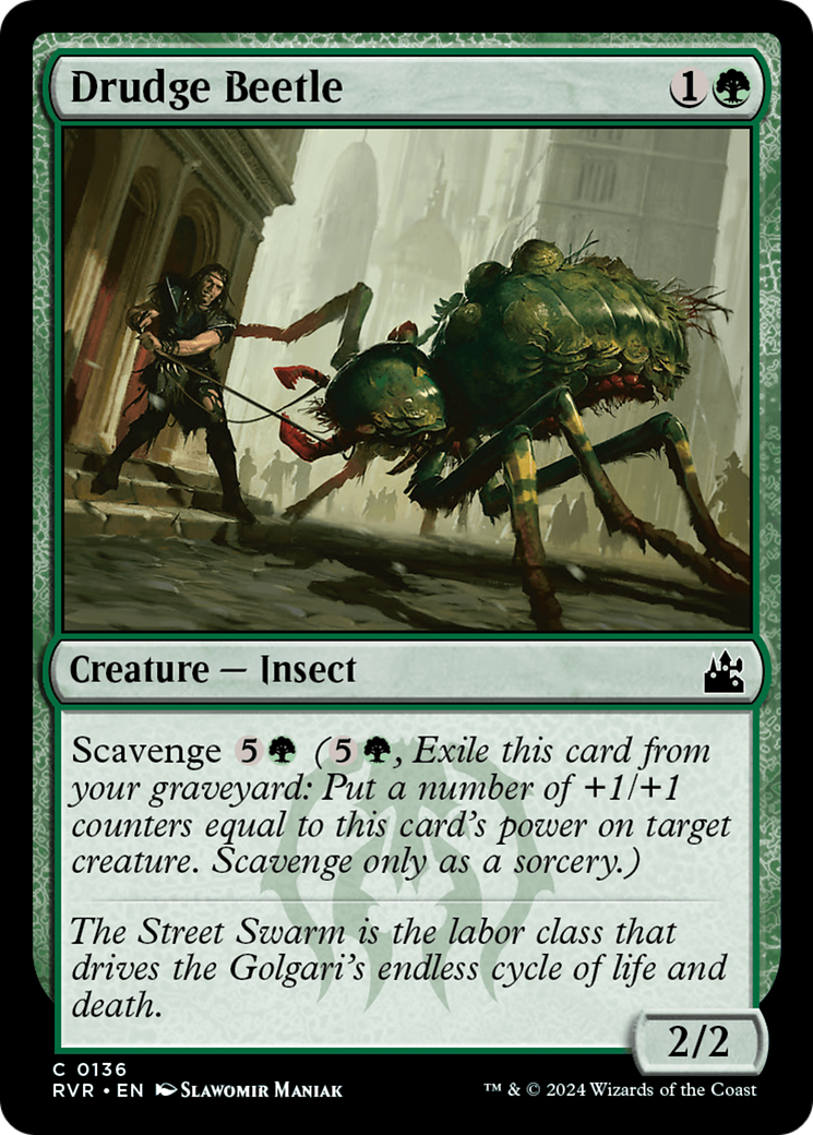 Drudge Beetle [Ravnica Remastered] | Chromatic Games