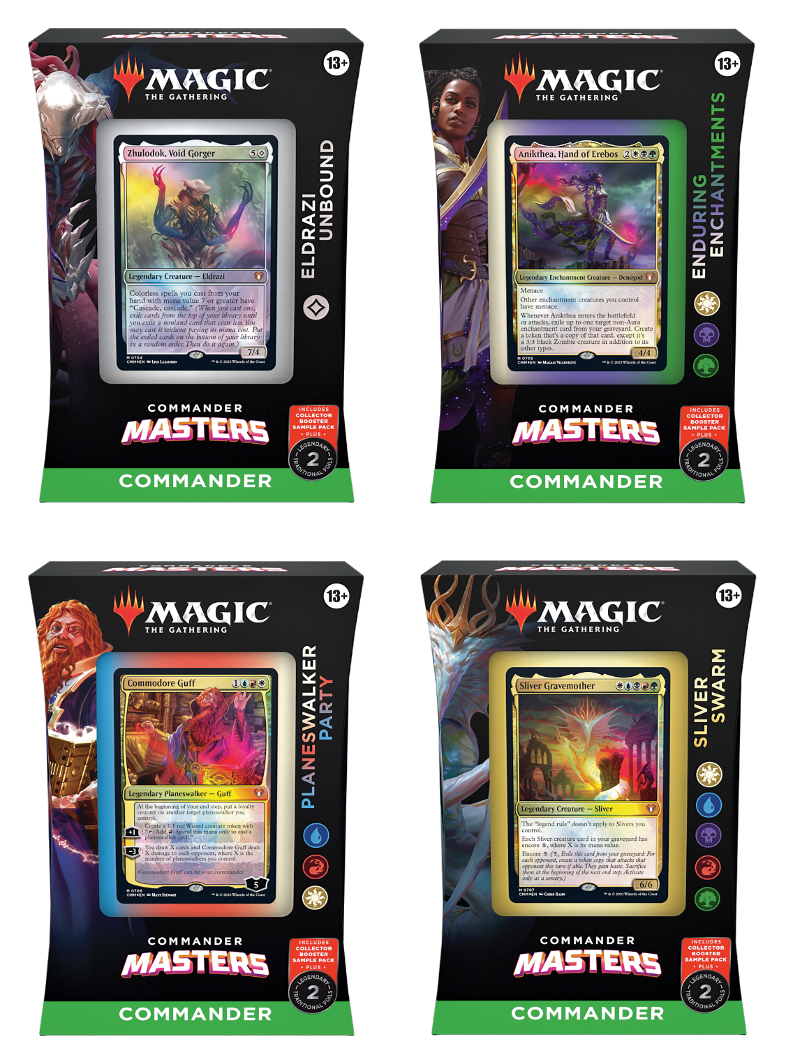 Commander Masters - Commander Deck Display | Chromatic Games