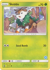 Skiddo (10/111) (Deck Exclusive #13) [Sun & Moon: Trainer Kit - Alolan Ninetales] | Chromatic Games