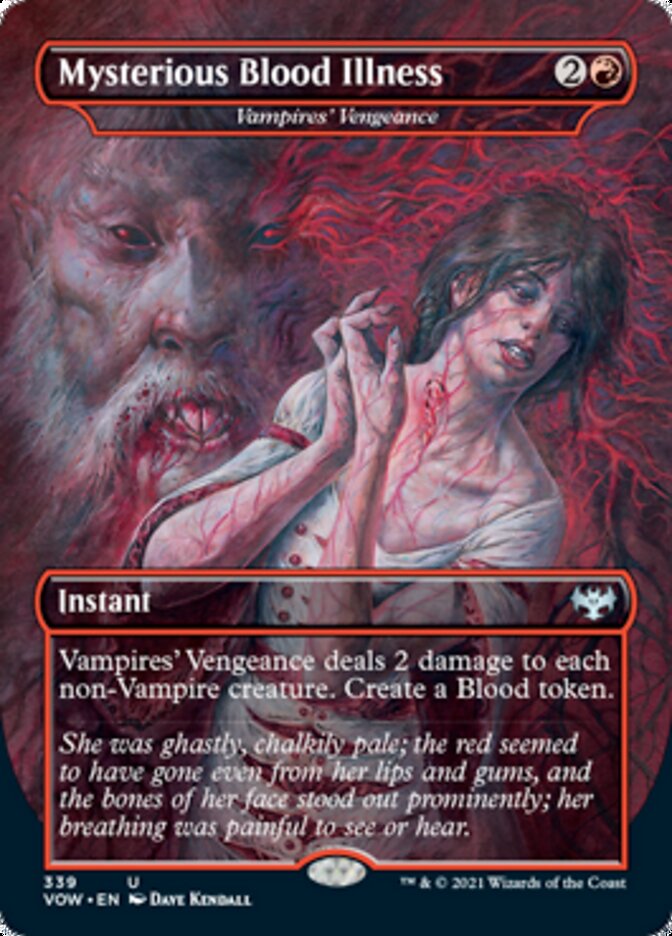 Vampires' Vengeance - Mysterious Blood Illness [Innistrad: Crimson Vow] | Chromatic Games