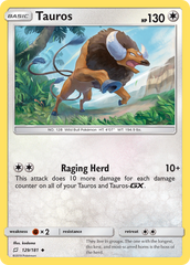 Tauros (129/181) [Sun & Moon: Team Up] | Chromatic Games