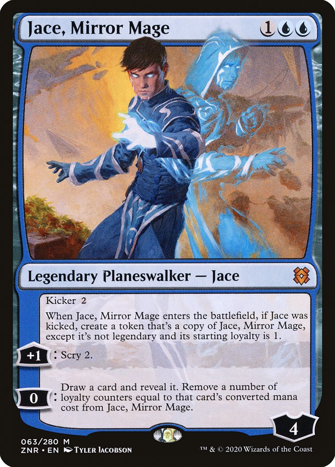 Jace, Mirror Mage [Zendikar Rising] | Chromatic Games