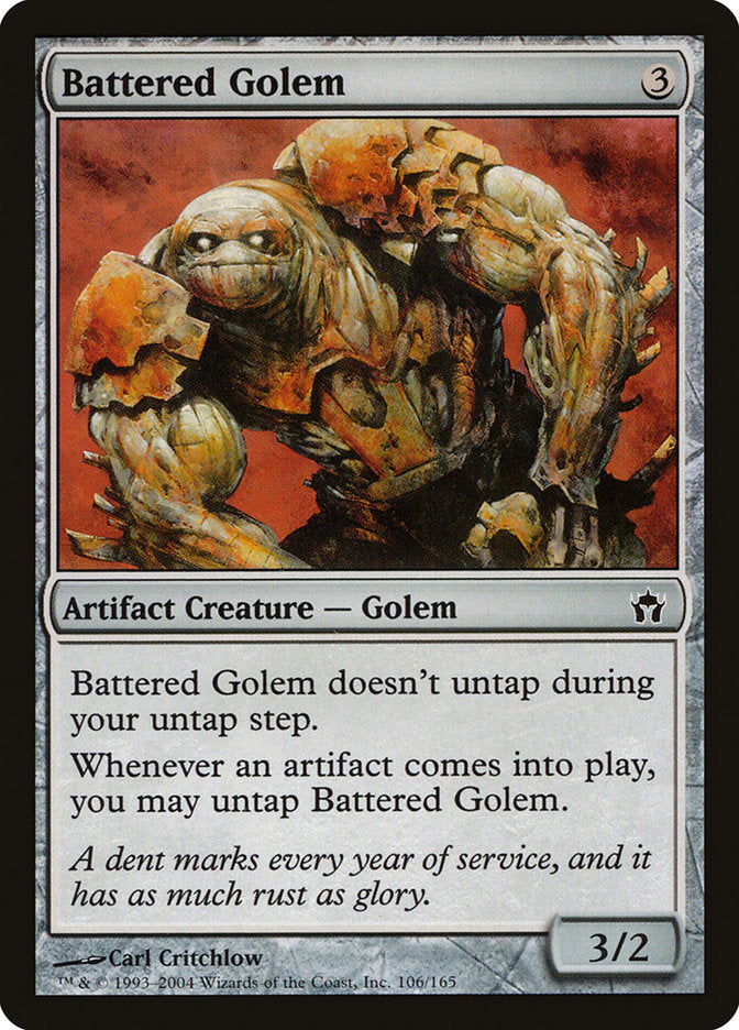 Battered Golem [Fifth Dawn] | Chromatic Games