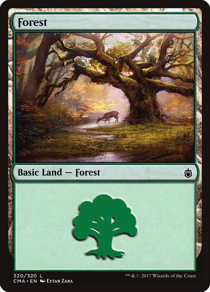 Forest (320) [Commander Anthology] | Chromatic Games