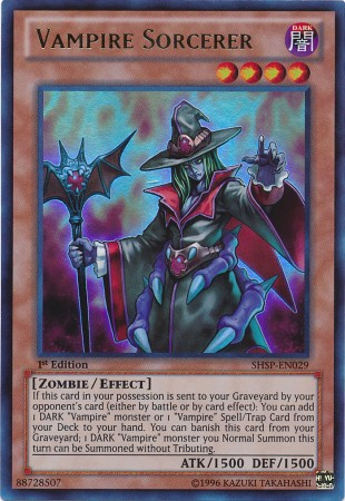 Vampire Sorcerer [SHSP-EN029] Ultra Rare | Chromatic Games