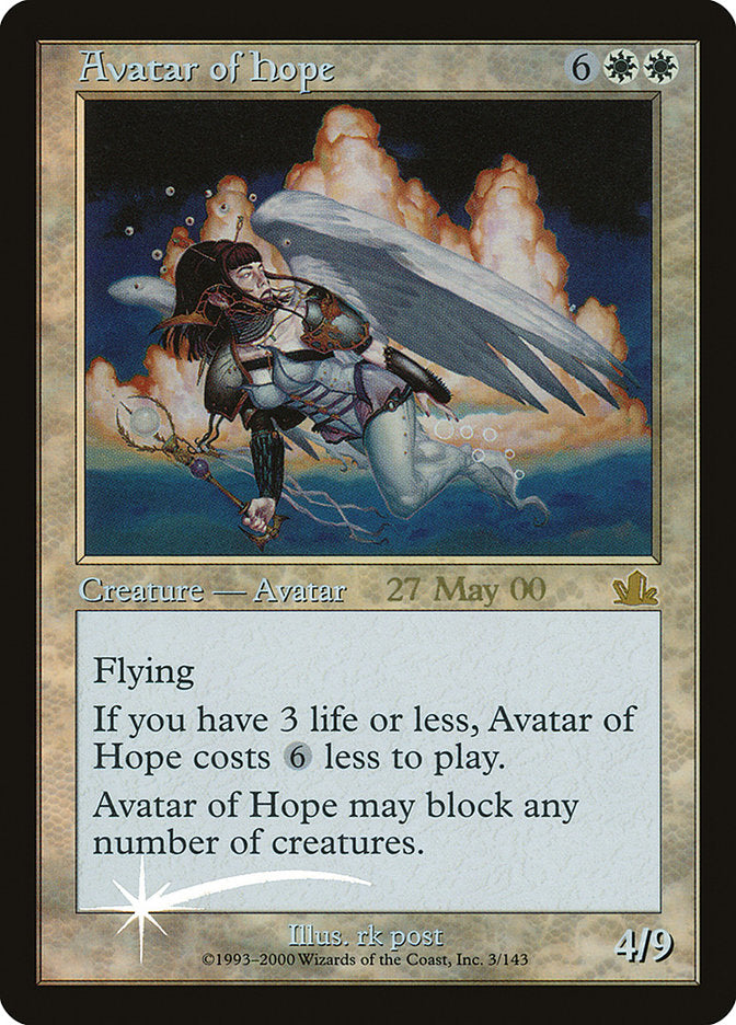 Avatar of Hope [Prophecy Promos] | Chromatic Games