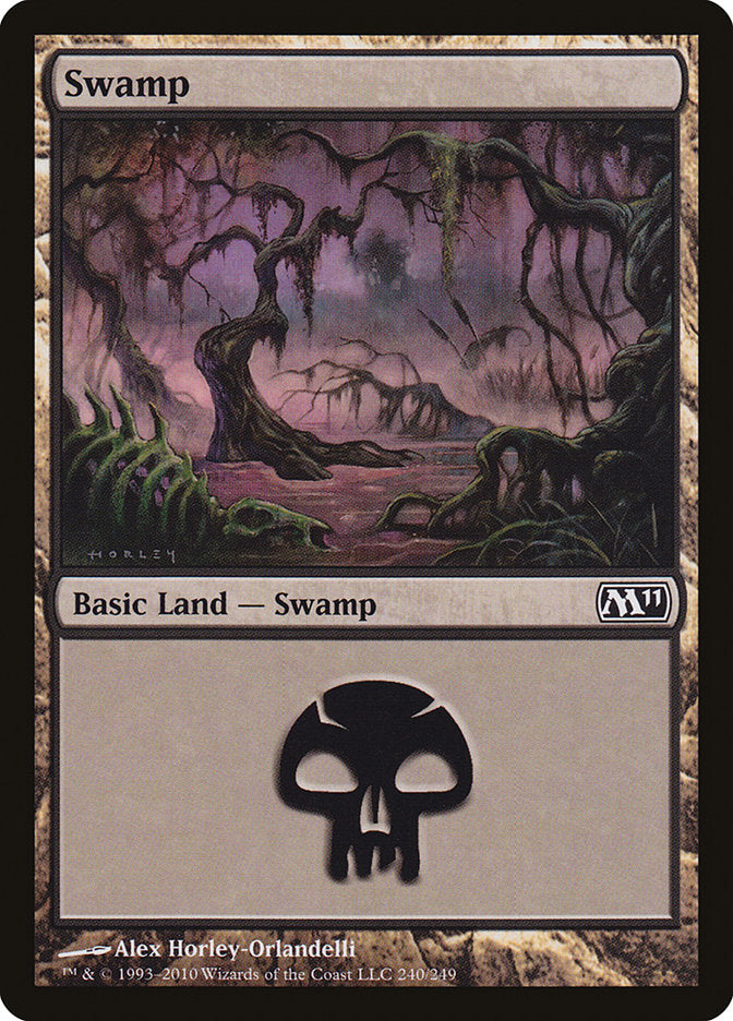 Swamp (240) [Magic 2011] | Chromatic Games