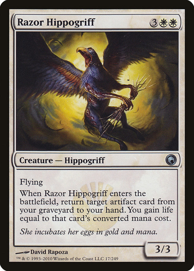 Razor Hippogriff [Scars of Mirrodin] | Chromatic Games