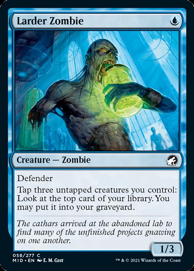 Larder Zombie [Innistrad: Midnight Hunt] | Chromatic Games