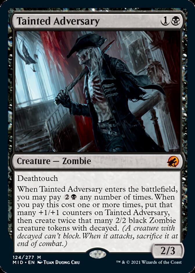 Tainted Adversary [Innistrad: Midnight Hunt] | Chromatic Games