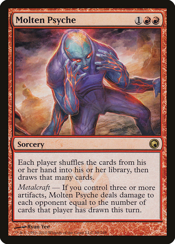 Molten Psyche [Scars of Mirrodin] | Chromatic Games