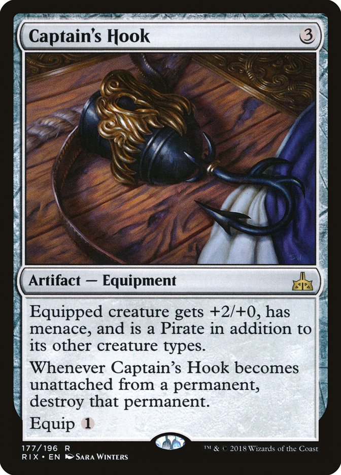 Captain's Hook [Rivals of Ixalan] | Chromatic Games