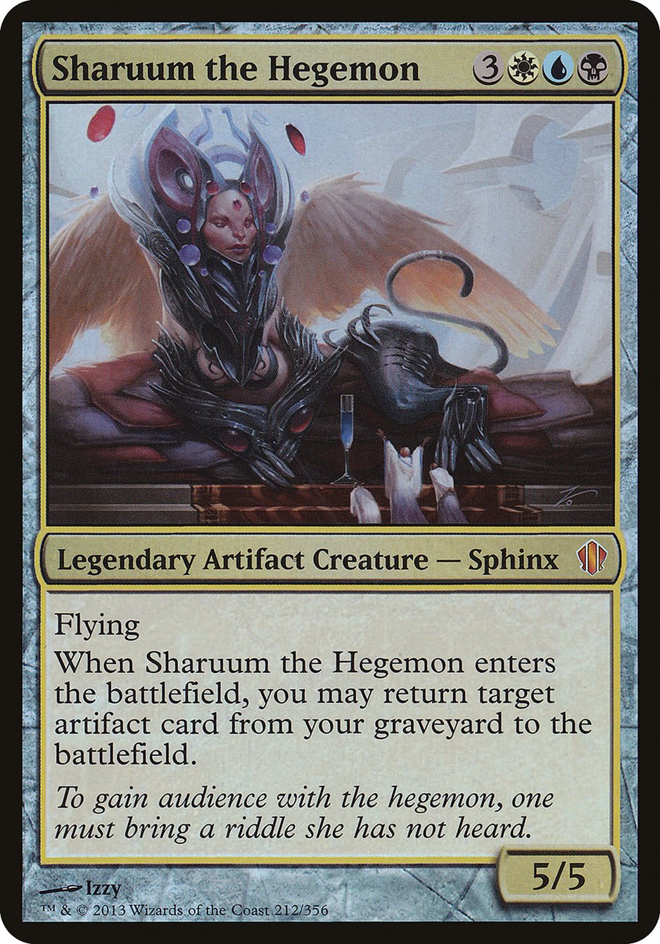 Sharuum the Hegemon (Oversized) [Commander 2013 Oversized] | Chromatic Games