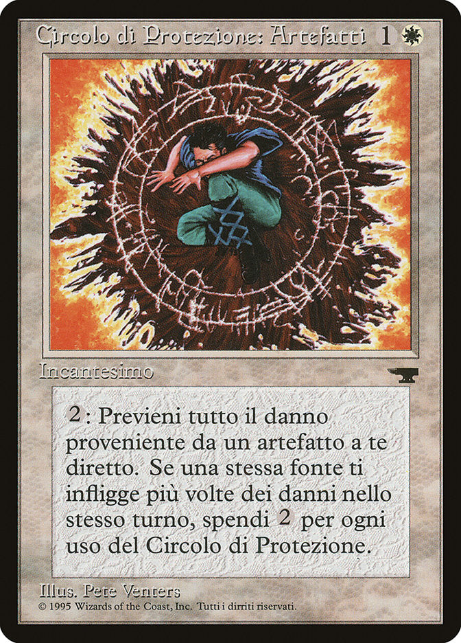 Circle of Protection: Artifacts (Italian) - "Circolo di Protezione: Artefatti" [Rinascimento] | Chromatic Games