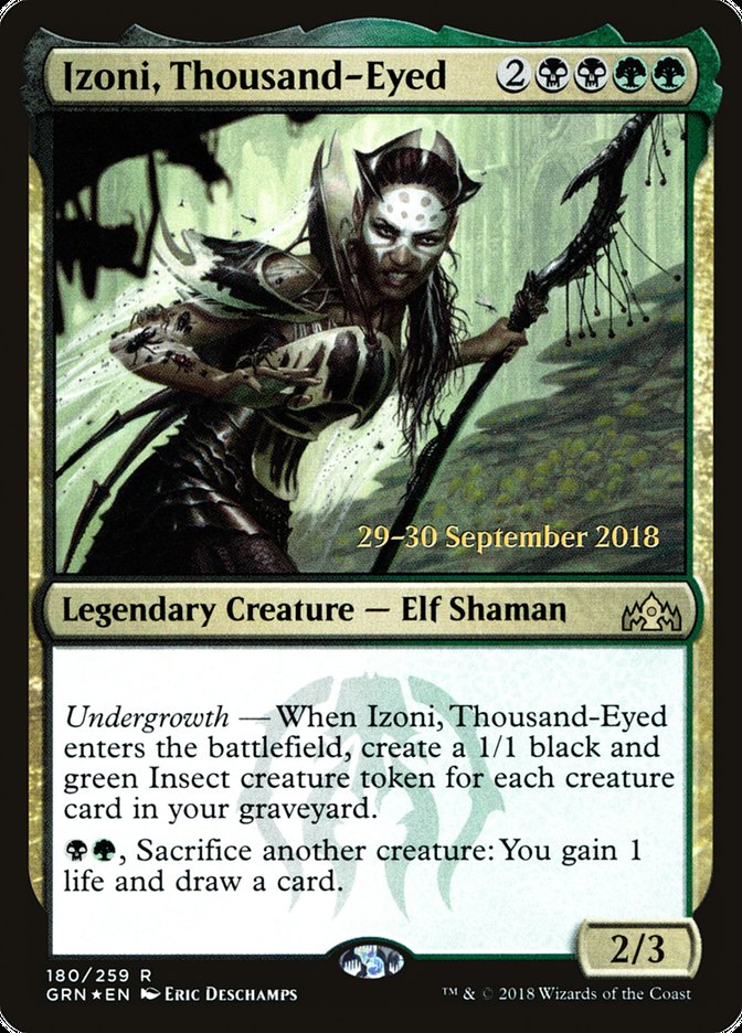 Izoni, Thousand-Eyed [Guilds of Ravnica Prerelease Promos] | Chromatic Games