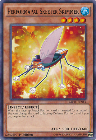 Performapal Skeeter Skimmer [MP15-EN061] Common | Chromatic Games