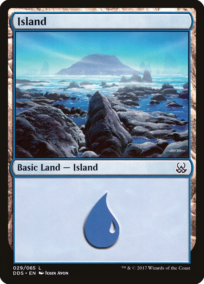 Island (29) [Duel Decks: Mind vs. Might] | Chromatic Games