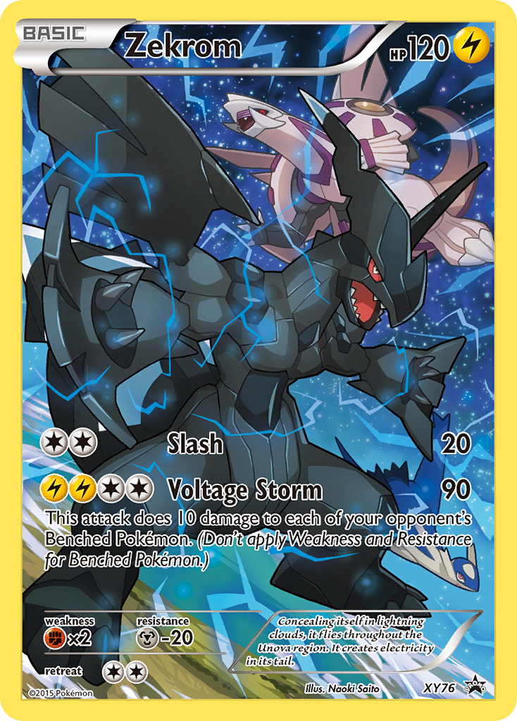 Zekrom (XY76) [XY: Black Star Promos] | Chromatic Games