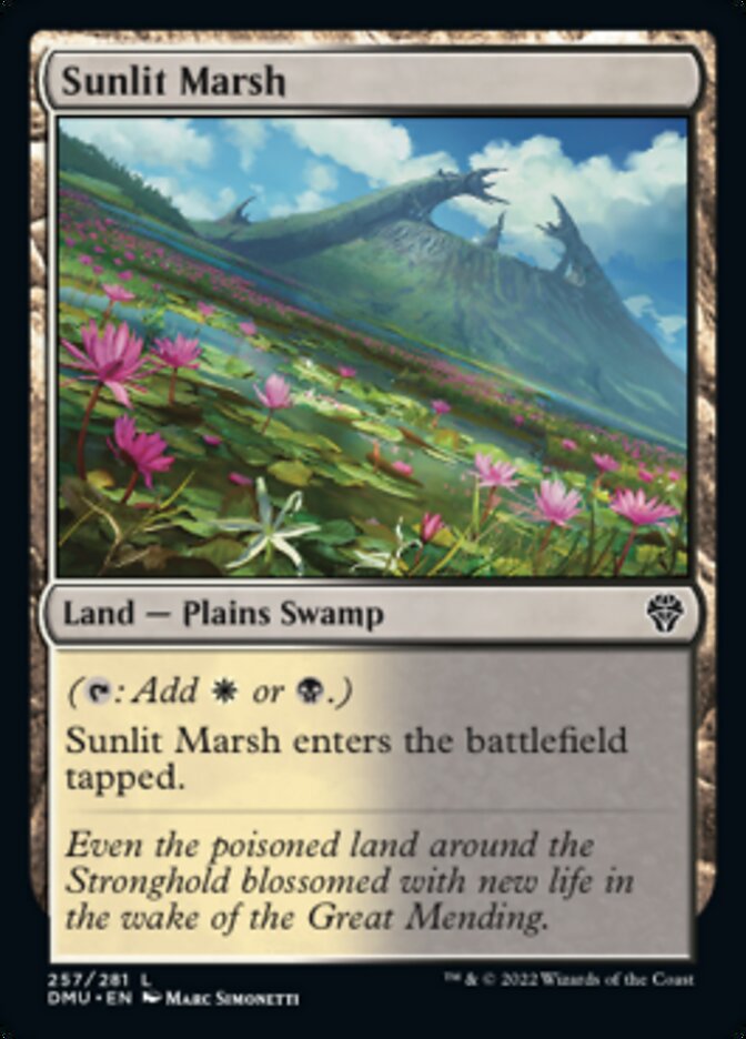 Sunlit Marsh [Dominaria United] | Chromatic Games