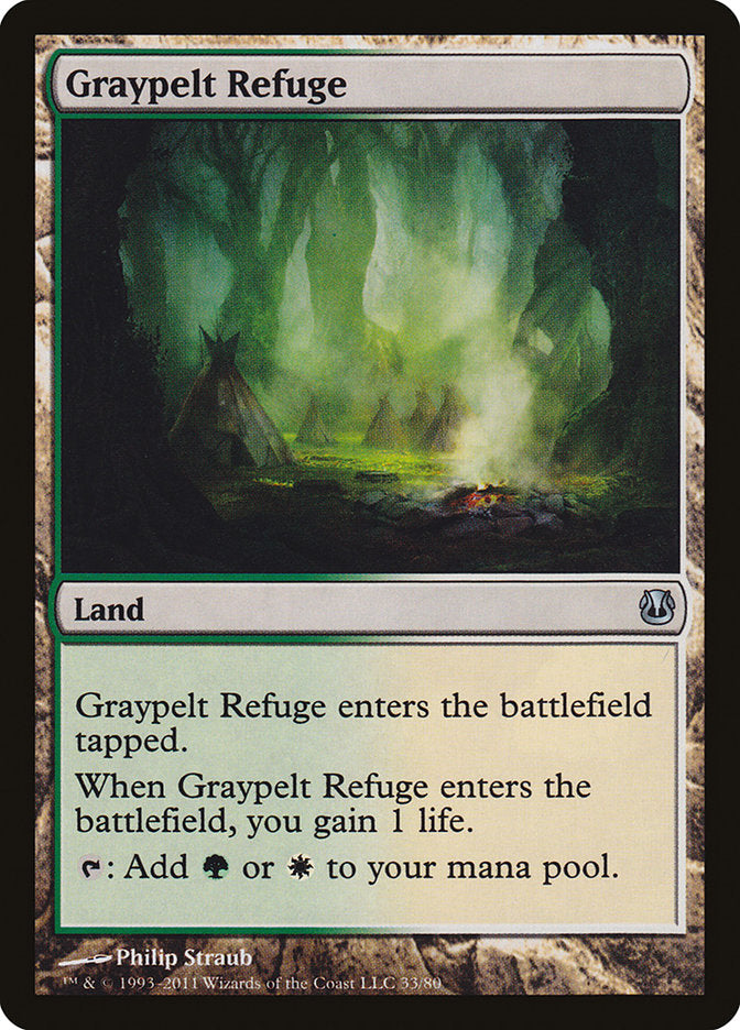 Graypelt Refuge [Duel Decks: Ajani vs. Nicol Bolas] | Chromatic Games