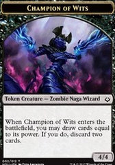 Champion of Wits // Insect Double-Sided Token [Hour of Devastation Tokens] | Chromatic Games