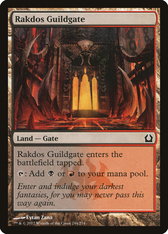 Rakdos Guildgate [Return to Ravnica] | Chromatic Games