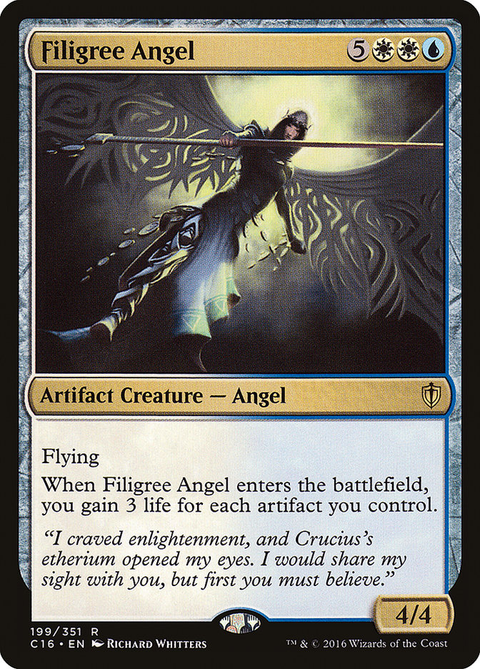 Filigree Angel [Commander 2016] | Chromatic Games