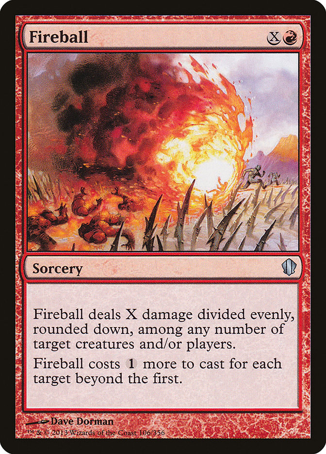 Fireball [Commander 2013] | Chromatic Games