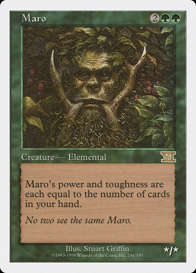 Maro [Classic Sixth Edition] | Chromatic Games